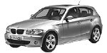 BMW E87 P1B5C Fault Code